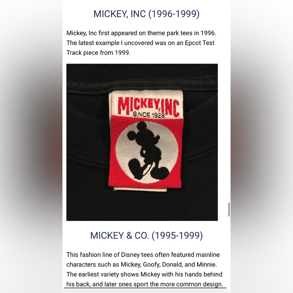 Vintage 1990’s Mickey Mouse Disney Polo Shirt Size XL - Picture 7 of 7